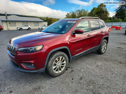 1C4PJMLXXKD107290 — 2019 Jeep Cherokee, Передняя часть, фото до ремонта