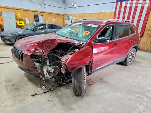 2019 Jeep Cherokee Latitude Plus VIN 1C4PJMLB5KD101224 фото 1