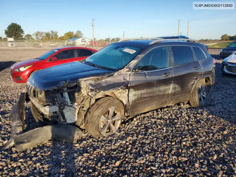 1C4PJMDXXKD112830 — 2019 Jeep Cherokee, Передняя часть, фото до ремонта