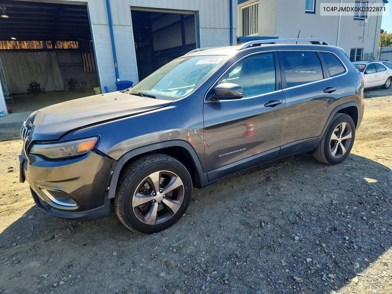 2019 Jeep Cherokee Limited VIN 1C4PJMDX0KD322871 фото 1