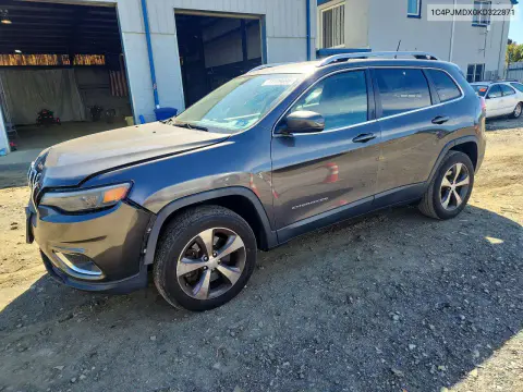 1C4PJMDX0KD322871 — 2019 Jeep Cherokee, Передняя часть, фото до ремонта