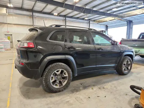 2019 Jeep Cherokee Trailhawk VIN 1C4PJMBX2KD421503 фото 3