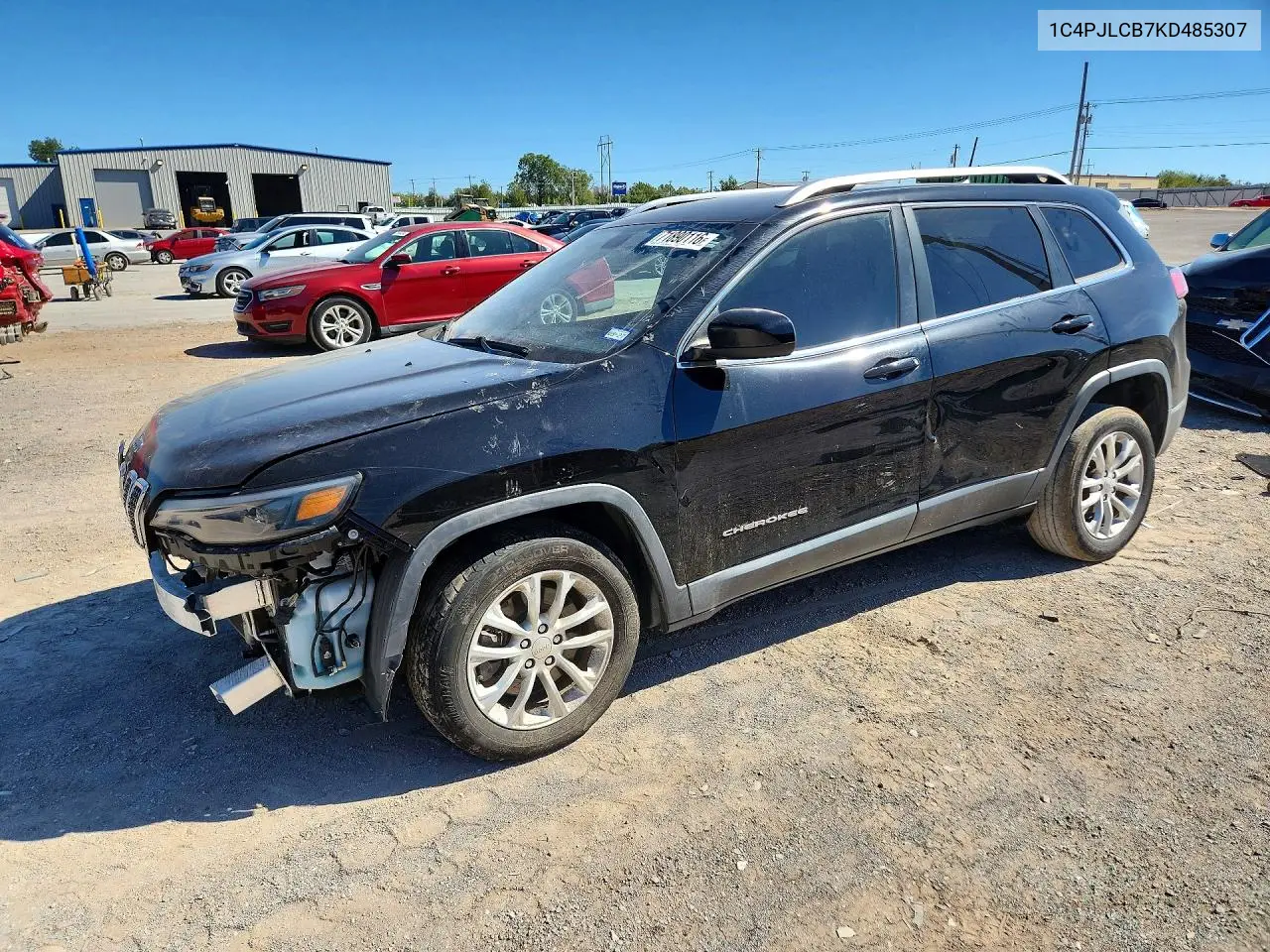 2019 Jeep Cherokee Latitude VIN 1C4PJLCB7KD485307 фото 1