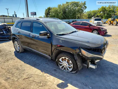 2019 Jeep Cherokee Latitude VIN 1C4PJLCB7KD485307 фото 4