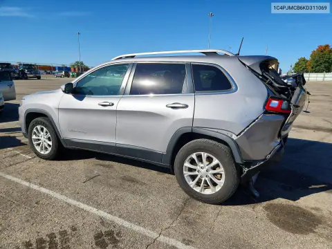 2019 Jeep Cherokee Latitude VIN 1C4PJMCB6KD311069 фото 2