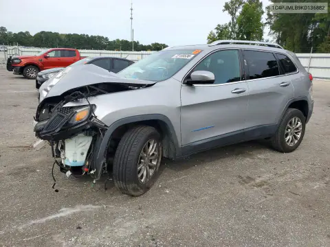 2019 Jeep Cherokee Latitude Plus VIN 1C4PJMLB9KD136882 фото 1