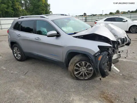 2019 Jeep Cherokee Latitude Plus VIN 1C4PJMLB9KD136882 фото 4