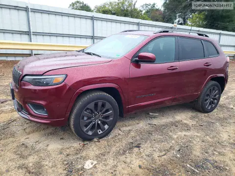 1C4PJMDN7KD341917 — 2019 Jeep Cherokee, Естественный износ, фото до ремонта