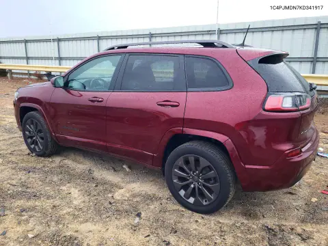 2019 Jeep Cherokee Limited VIN 1C4PJMDN7KD341917 фото 2