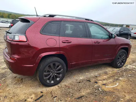 2019 Jeep Cherokee Limited VIN 1C4PJMDN7KD341917 фото 3
