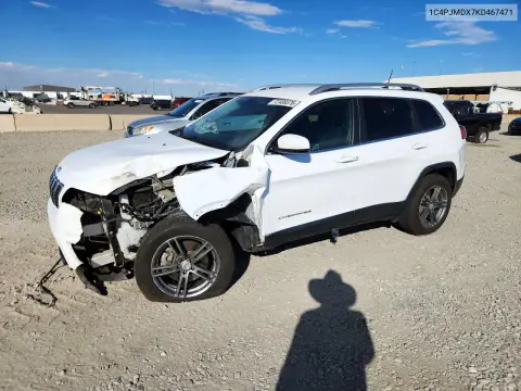 1C4PJMDX7KD467471 — 2019 Jeep Cherokee, Передняя часть, фото до ремонта
