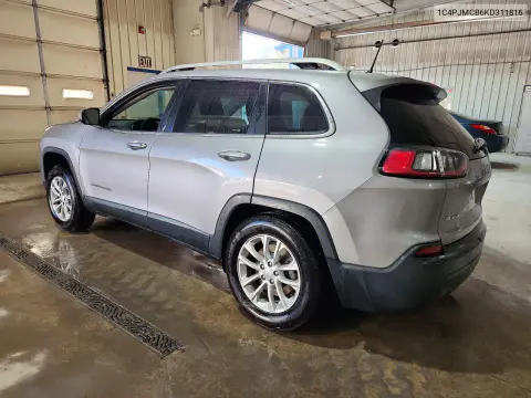 2019 Jeep Cherokee Latitude VIN 1C4PJMCB6KD311816 фото 2
