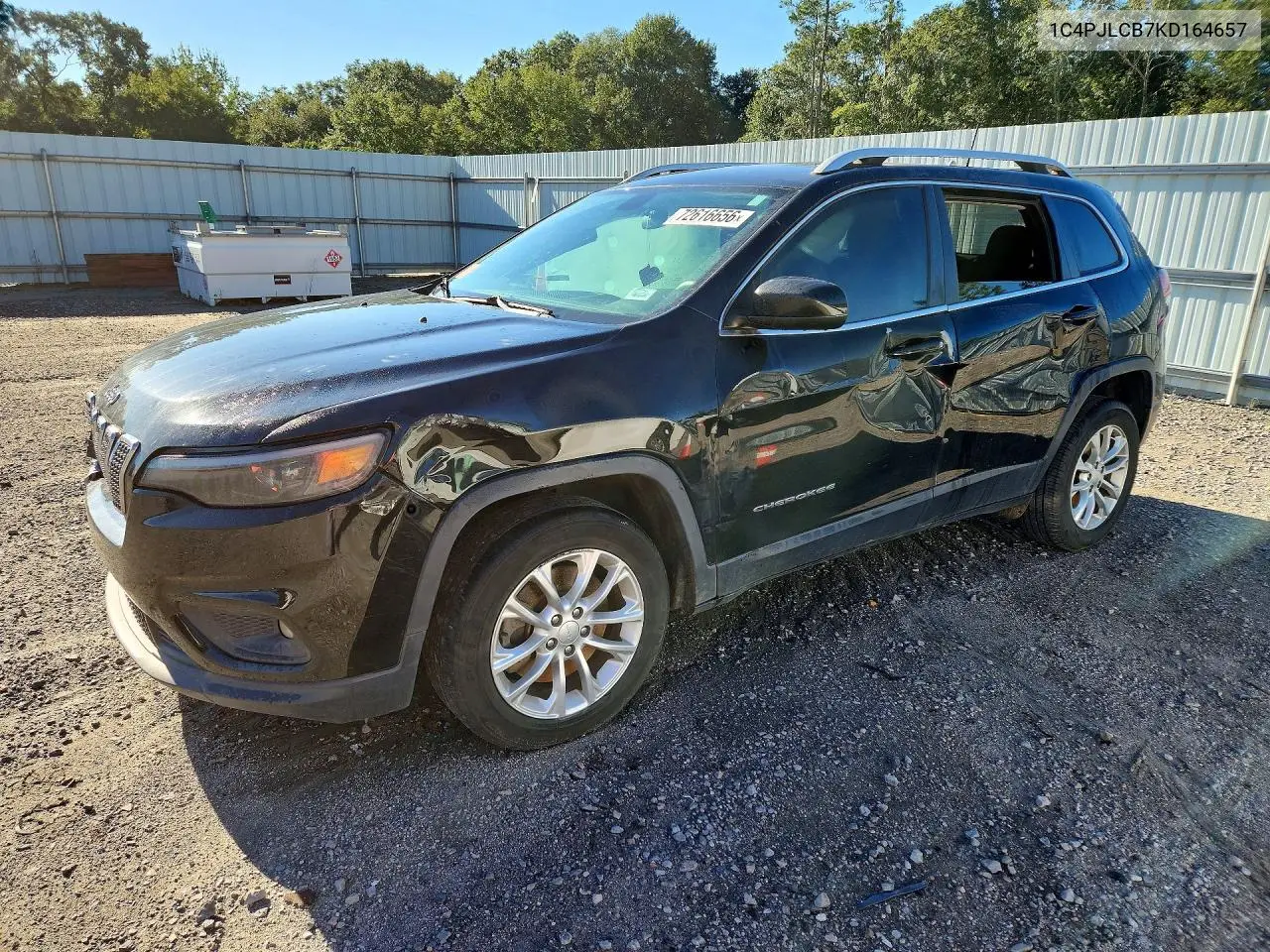 2019 Jeep Cherokee Latitude VIN 1C4PJLCB7KD164657 фото 1