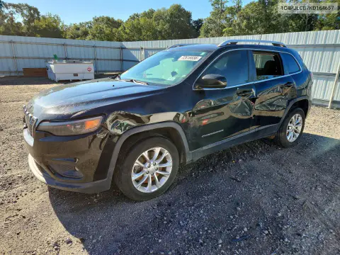 1C4PJLCB7KD164657 — 2019 Jeep Cherokee, Передняя часть, фото до ремонта