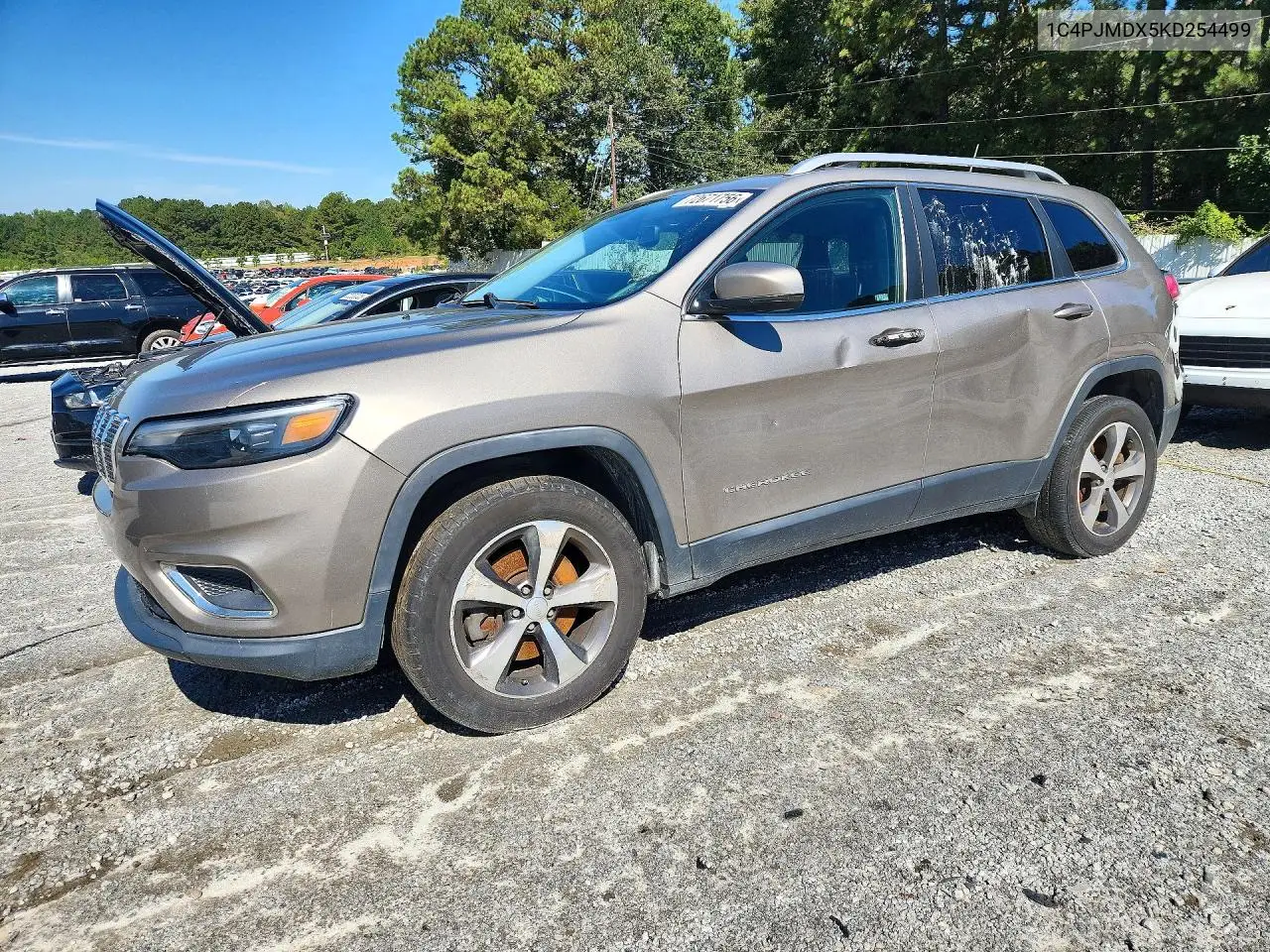 2019 Jeep Cherokee Limited VIN 1C4PJMDX5KD254499 фото 1