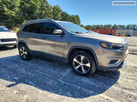 2019 Jeep Cherokee Limited VIN 1C4PJMDX5KD254499 фото 4