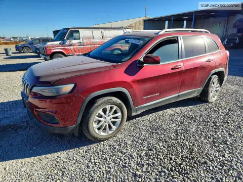 1C4PJMCX5KD323760 — 2019 Jeep Cherokee, Сторона, фото до ремонта