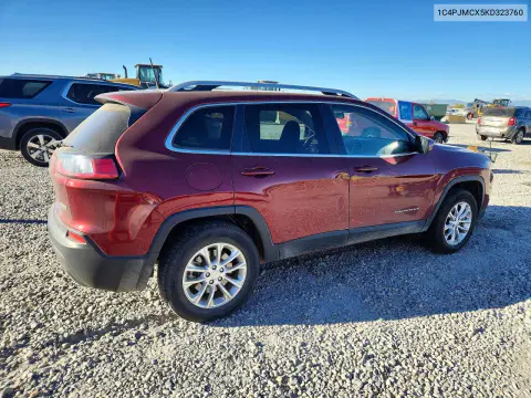 2019 Jeep Cherokee Latitude VIN 1C4PJMCX5KD323760 фото 3