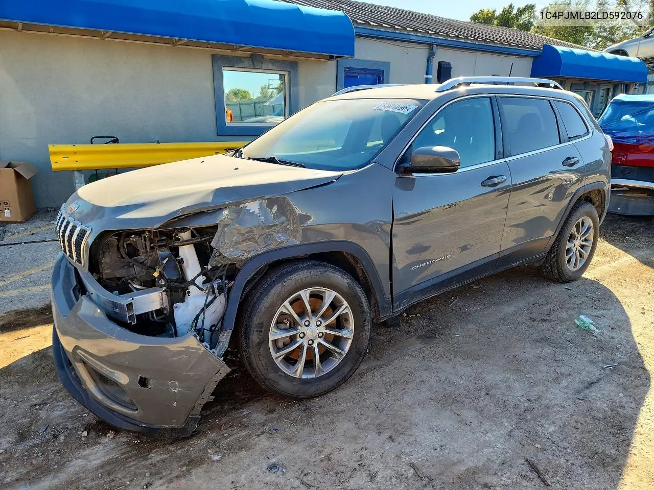 2020 Jeep Cherokee Latitude Plus VIN 1C4PJMLB2LD592076 фото 1