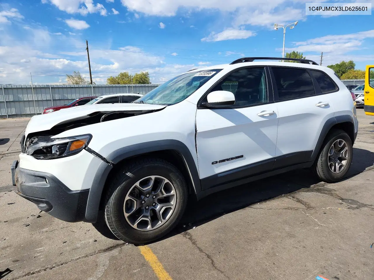 2020 Jeep Cherokee Latitude VIN 1C4PJMCX3LD625601 фото 1