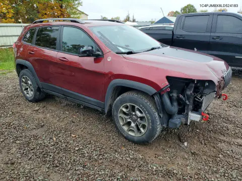 2020 Jeep Cherokee Trailhawk VIN 1C4PJMBX8LD524183 фото 4