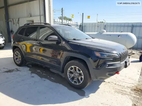 2020 Jeep Cherokee Trailhawk VIN 1C4PJMBX6LD562673 фото 4