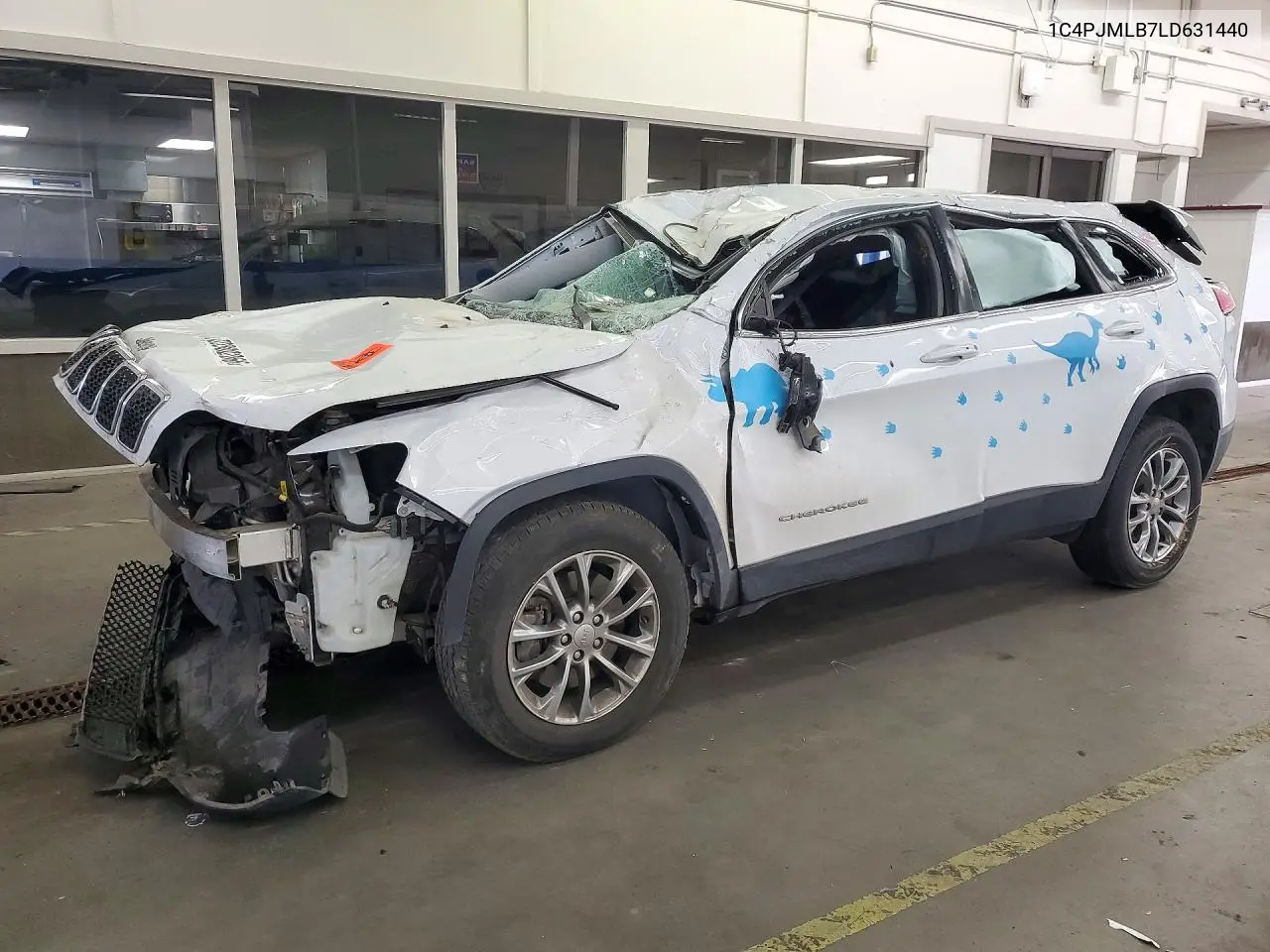 2020 Jeep Cherokee Latitude Plus VIN 1C4PJMLB7LD631440 фото 1