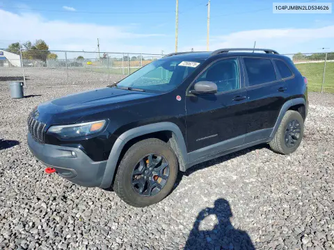 1C4PJMBN2LD534626 — 2020 Jeep Cherokee, Задняя часть, фото до ремонта