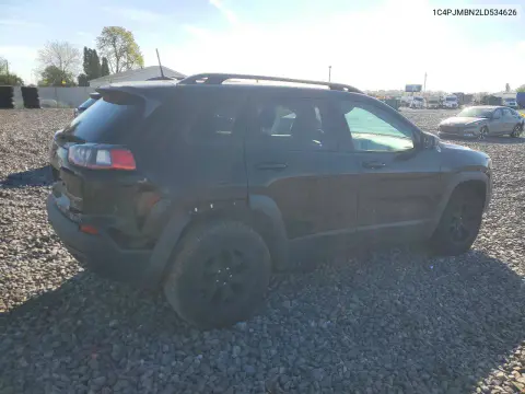 2020 Jeep Cherokee Trailhawk VIN 1C4PJMBN2LD534626 фото 3