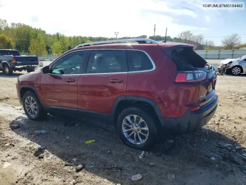 2021 Jeep Cherokee Latitude Plus VIN 1C4PJMLB7MD154462 фото 2