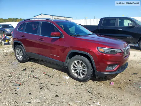 2021 Jeep Cherokee Latitude Plus VIN 1C4PJMLB7MD154462 фото 4