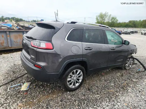 2021 Jeep Cherokee Latitude Plus VIN 1C4PJLLB1MD183997 фото 3