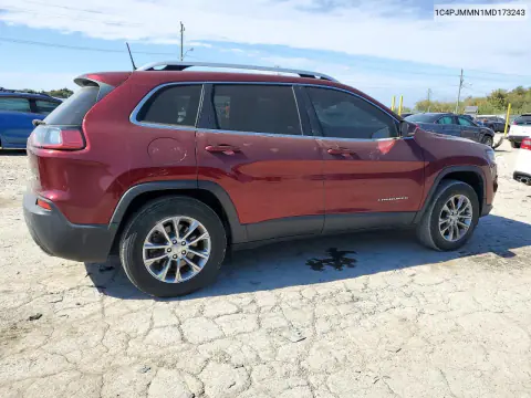 2021 Jeep Cherokee Latitude Lux VIN 1C4PJMMN1MD173243 фото 3