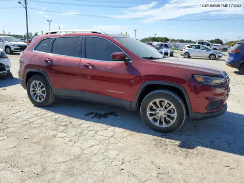 2021 Jeep Cherokee Latitude Lux VIN 1C4PJMMN1MD173243 фото 4