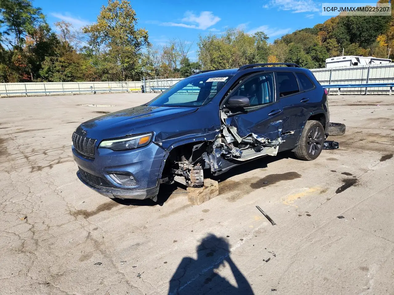 2021 Jeep Cherokee Latitude Lux VIN 1C4PJMMX4MD225207 фото 1