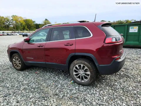 2021 Jeep Cherokee Latitude Lux VIN 1C4PJMMXXMD167409 фото 2