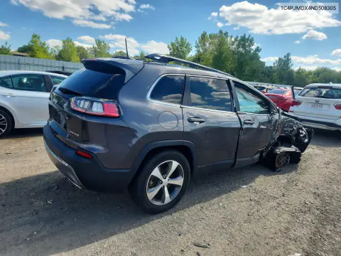 2022 Jeep Cherokee Limited VIN 1C4PJMDX4ND508305 фото 3