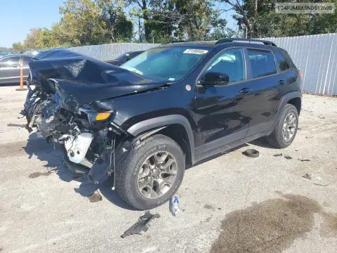 2022 Jeep Cherokee Trailhawk VIN 1C4PJMBX5ND512608 фото 1