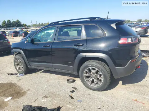 2022 Jeep Cherokee Trailhawk VIN 1C4PJMBX5ND512608 фото 2