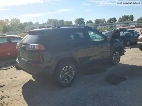 2022 Jeep Cherokee Trailhawk VIN 1C4PJMBX5ND512608 фото 3