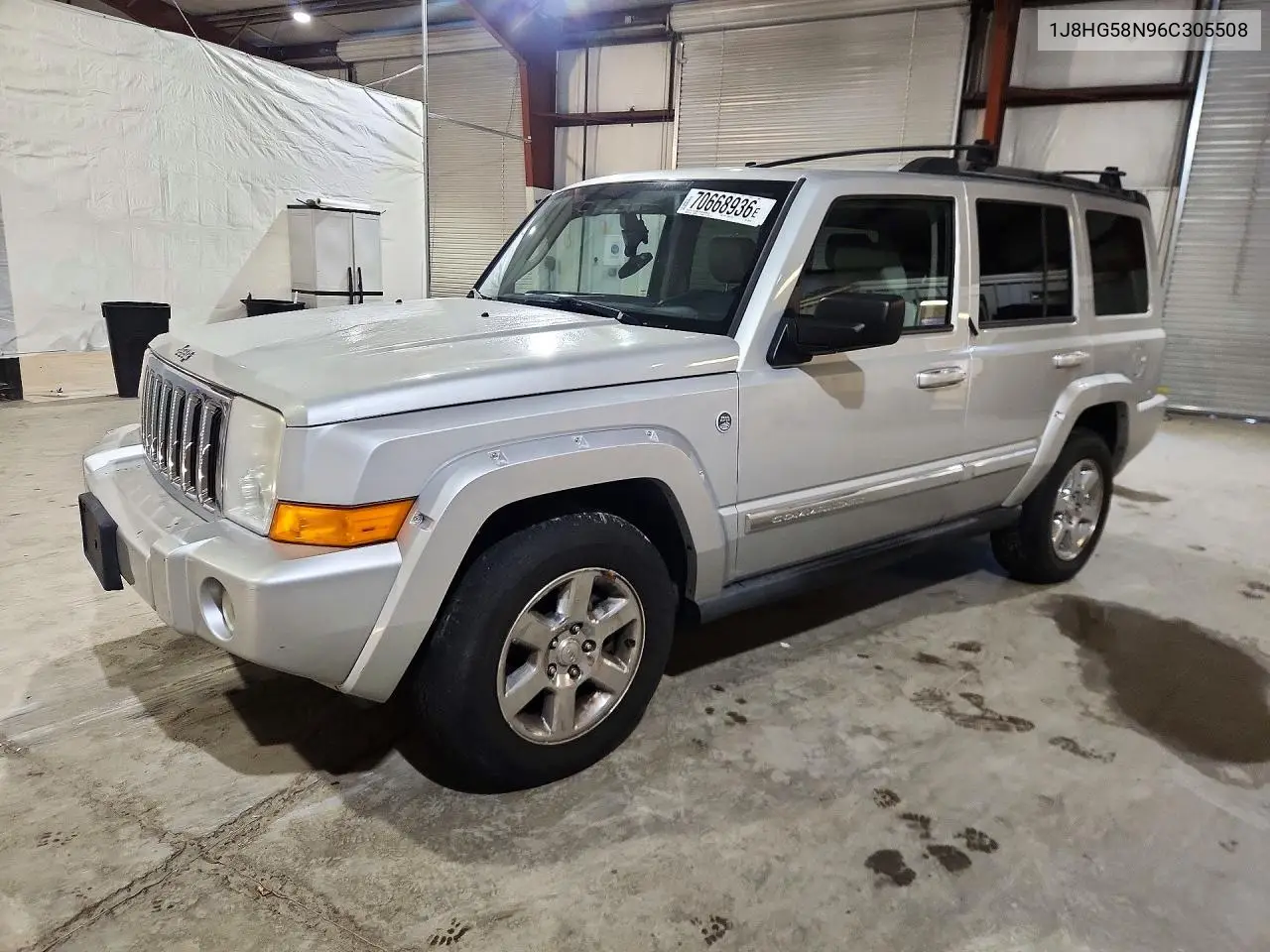 2006 Jeep Commander Limited VIN 1J8HG58N96C305508 фото 1