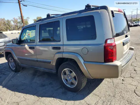 2006 Jeep Commander VIN 1J8HH48N56C212721 фото 2