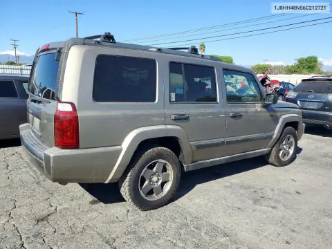 2006 Jeep Commander VIN 1J8HH48N56C212721 фото 3