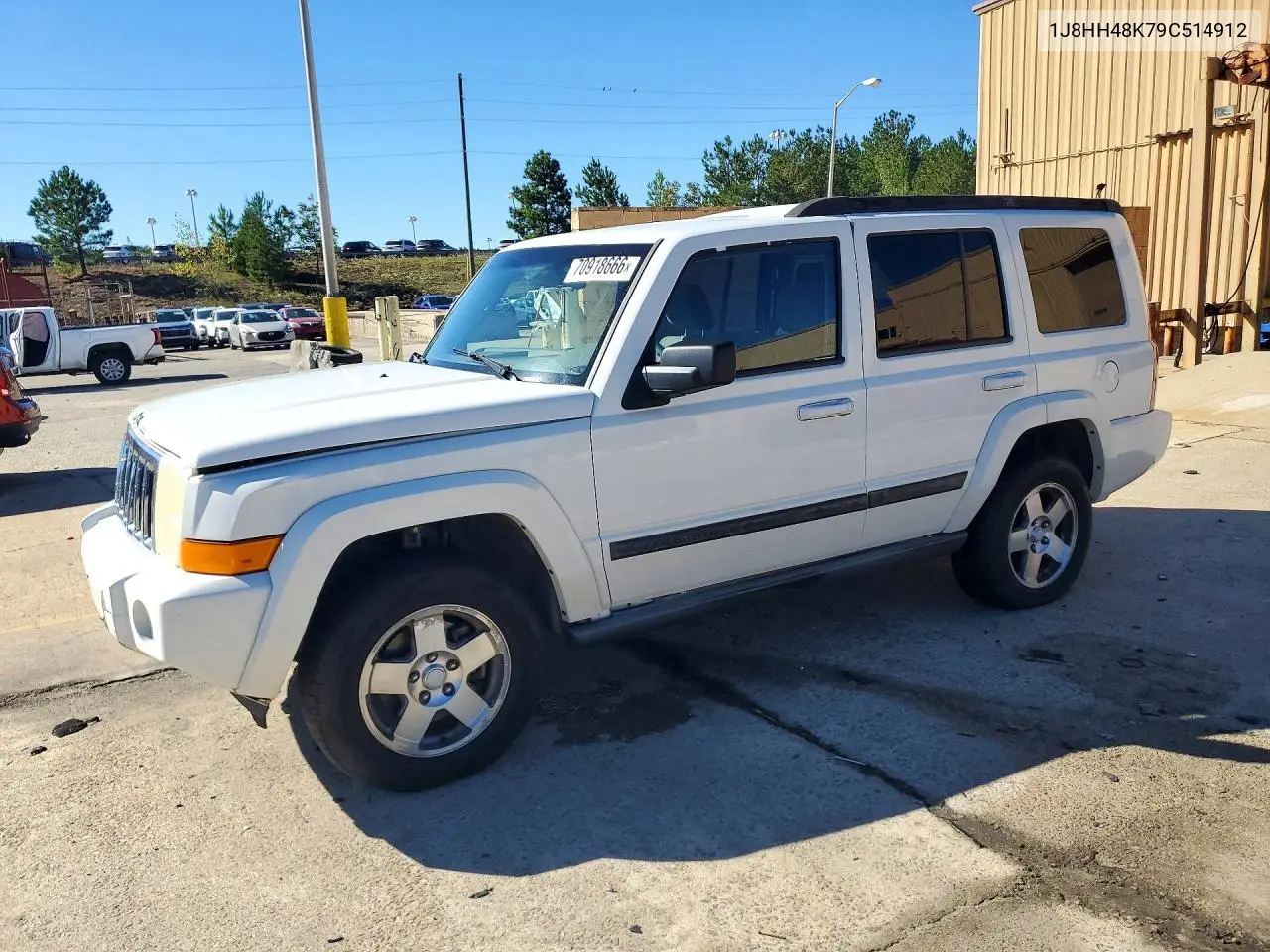 2009 Jeep Commander Sport VIN 1J8HH48K79C514912 фото 1