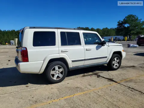 2009 Jeep Commander Sport VIN 1J8HH48K79C514912 фото 3