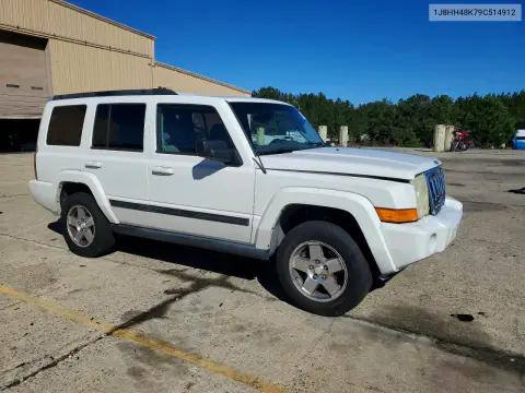 2009 Jeep Commander Sport VIN 1J8HH48K79C514912 фото 4