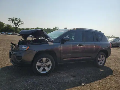 1C4NJDEB5HD139954 — 2017 Jeep Compass Latitude, Передняя часть, фото до ремонта
