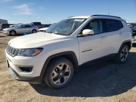 3C4NJDCB3LT221476 — 2020 Jeep Compass Limited, Передняя часть (Front End), фото до ремонта