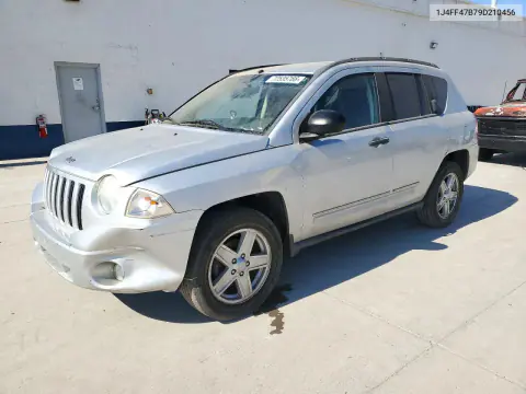 2009 Jeep Compass Sport VIN 1J4FF47B79D210456 фото 1