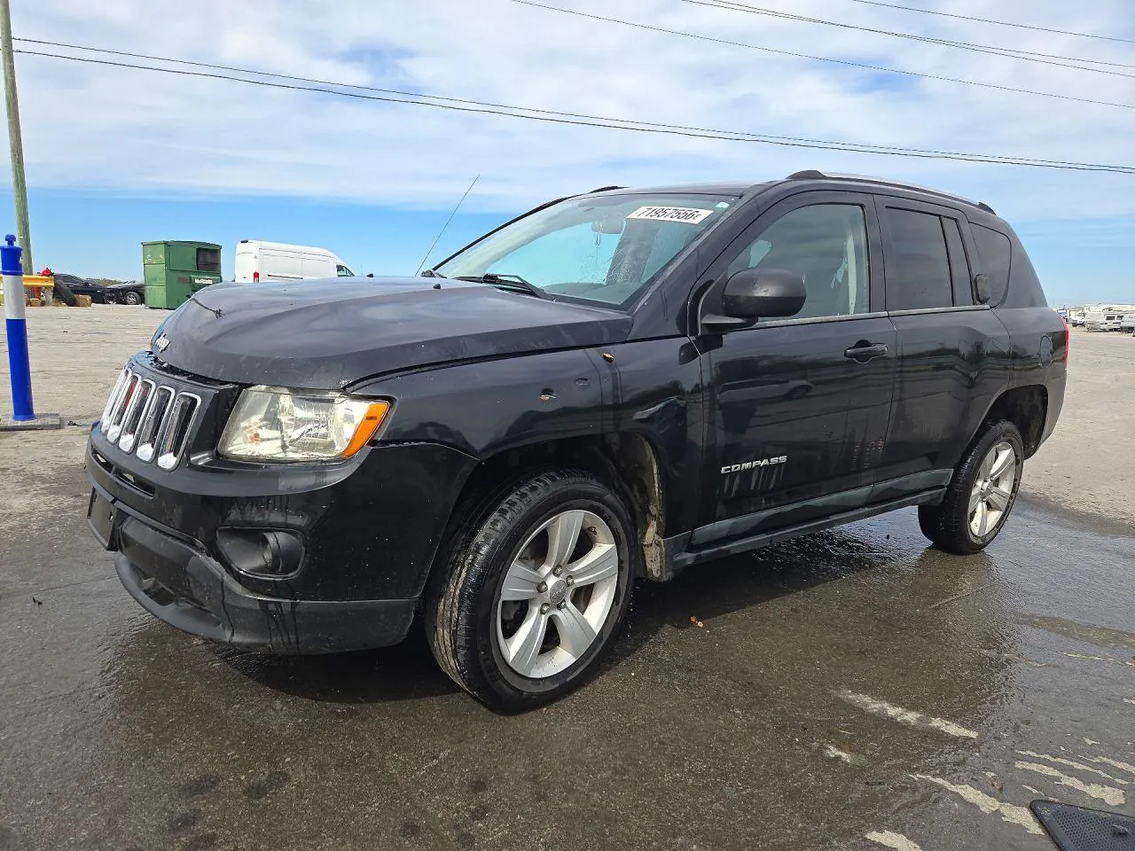 2011 Jeep Compass Sport VIN 1J4NF1FB2BD154962 фото 1